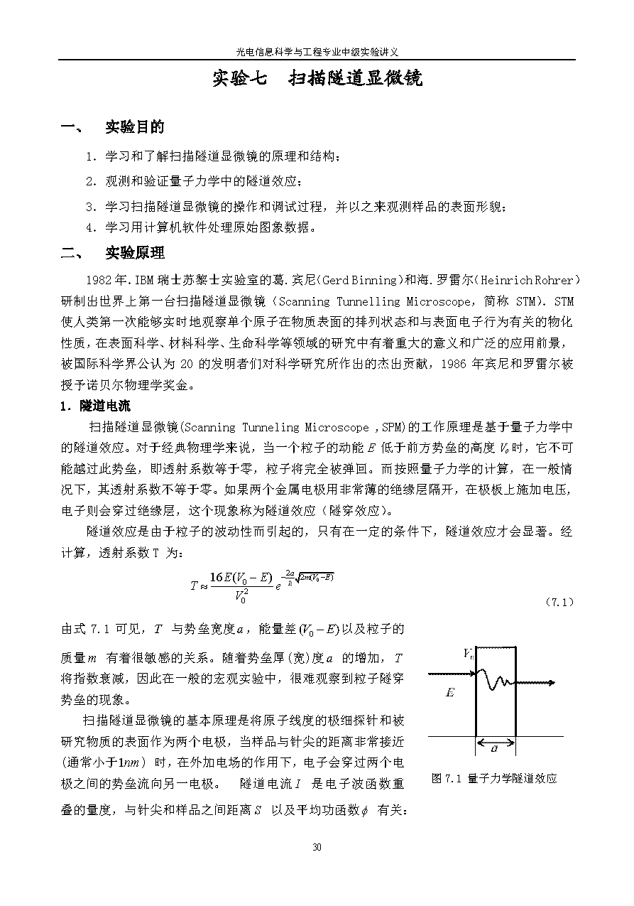扫描隧道显微镜