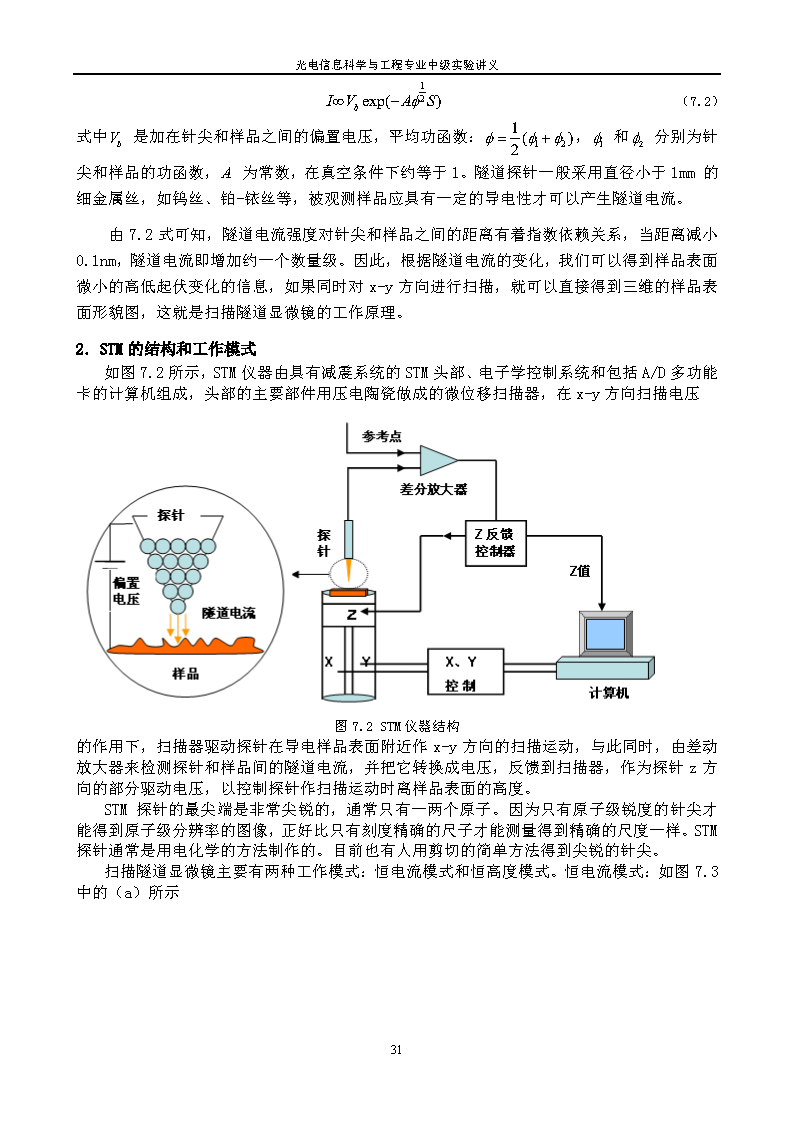 扫描隧道显微镜