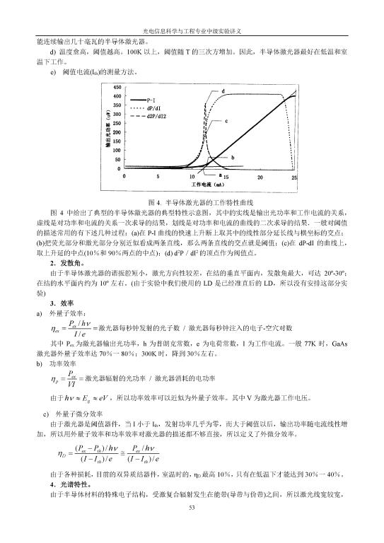 半导体激光器实验