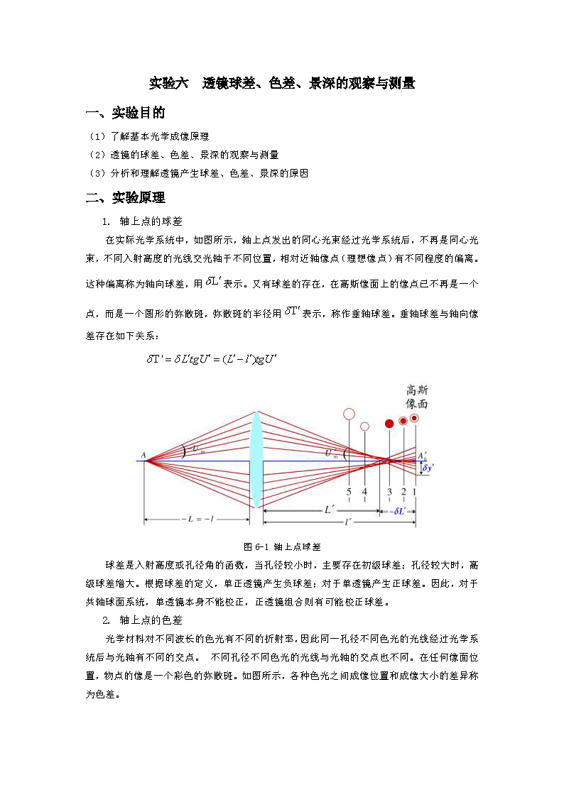 几何光学系统实验