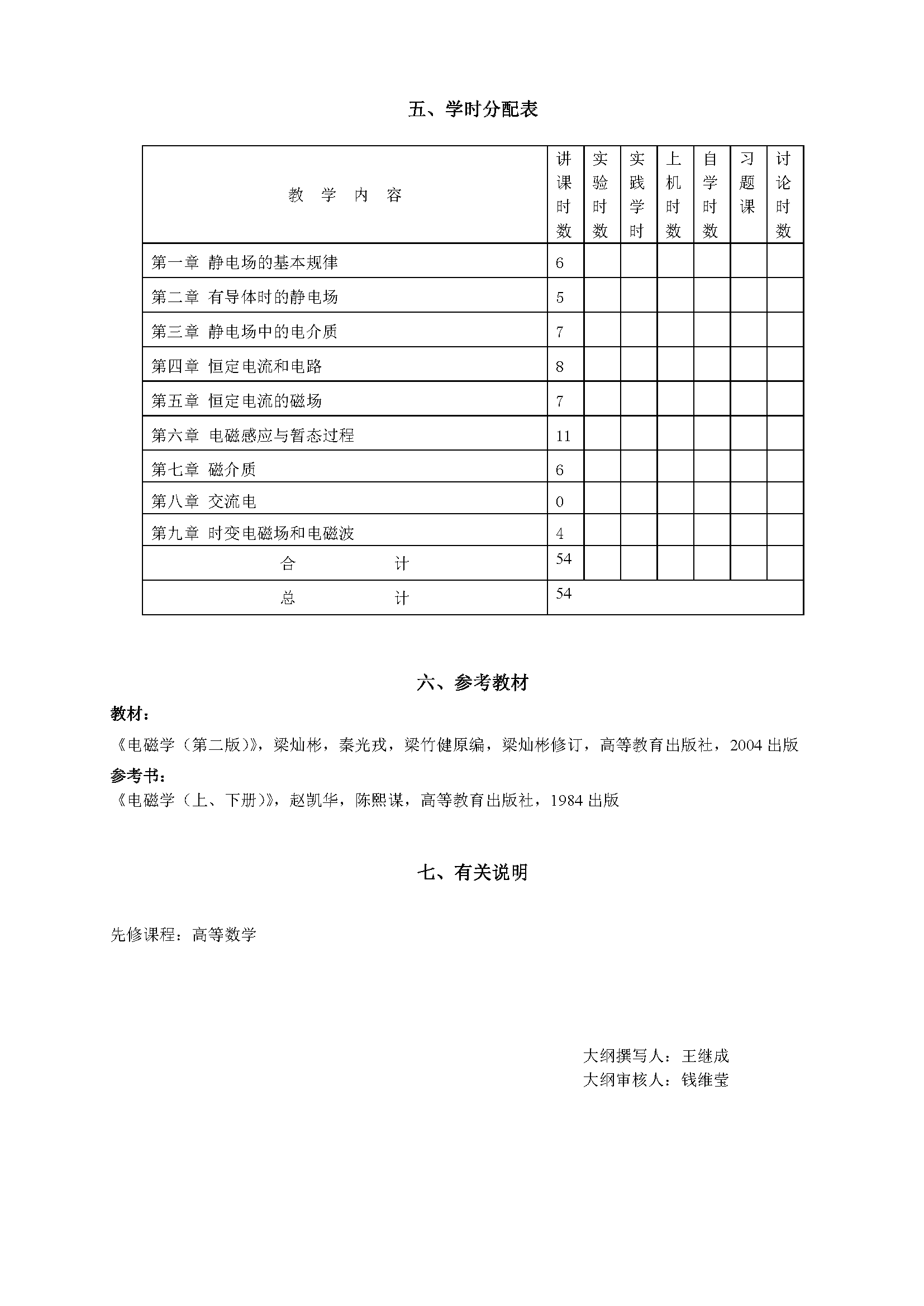 电磁学