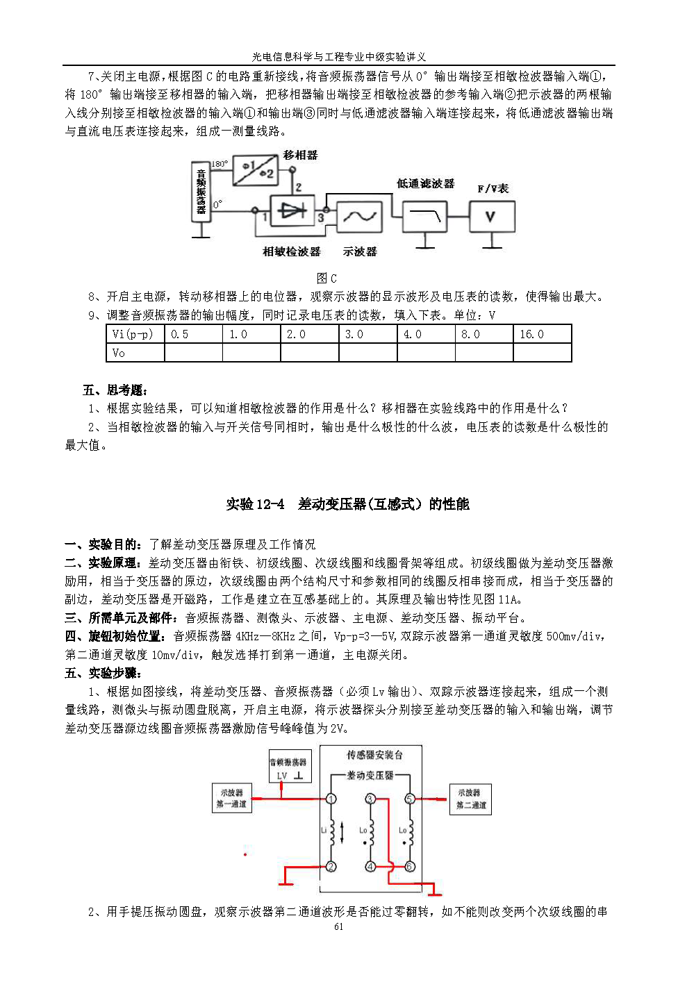 SET 系列传感器实验
